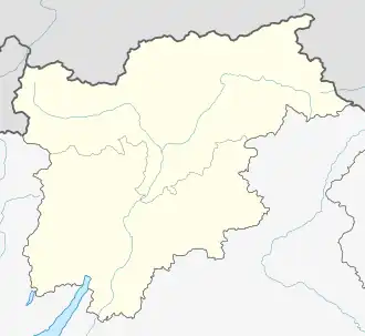 Merano/Meran is located in Trentino-Alto Adige/Südtirol