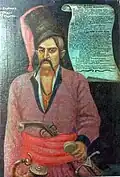 Ataman Ivan Barvinok, founder of Barvinkove