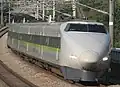 JR West 100 series on a Kodama service, October 2008