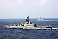 Hiei underway on 16 November 2007