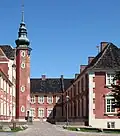 One of the towers