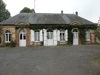 The town hall in Jaméricourt
