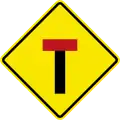 W31-2 No through road ahead