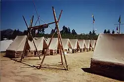 Image 19A Czech Scout camp at 19th World Scout Jamboree 1999