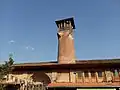 The minaret in 2020