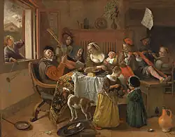 The Merry Family, 1668, Rijksmuseum