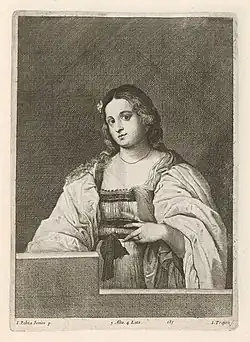 Jan van Troyen's engraving, Theatrum Pictorium, 1673