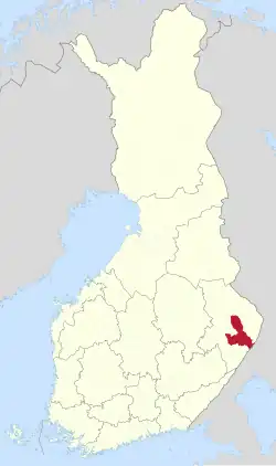 Joensuu sijainti Suomi