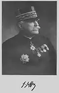 J.Joffre and his signature