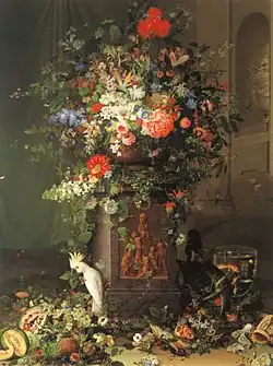 Johann Knapp [de], Huldigung an Jacquin (Homage to Jacquin), 1821–1822
