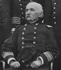 Irwin aboard USS Lancaster at Yokohama, Japan in 1893.