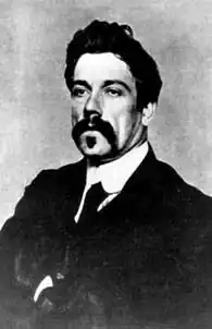 J. M. Synge photographed in 1909