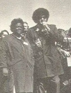 Johnnie Tillmon is on the left