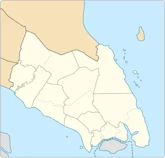 Tebrau is located in Johor