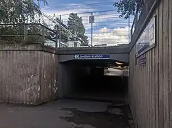 Station entrance