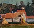 Farm at Déville, private collection