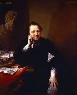 Sir Joshua Reynolds (1767), oil on canvas, 127 x 101.5 cm., National Trust, Saltram House