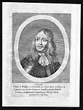 Count Josias II of Waldeck-Wildungen. Copper engraving by Matthäus Merian, 1680.