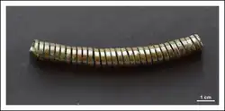 Copper spiral ornament