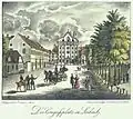 Congress Square in the first half of the 19th century