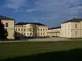 The castle viewed from the park, January 2007