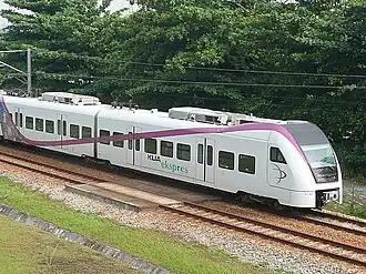 A Siemens Desiro at Salak Selatan