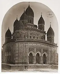1752 Kantajew Temple, prominent temple architecture of Bangladesh.