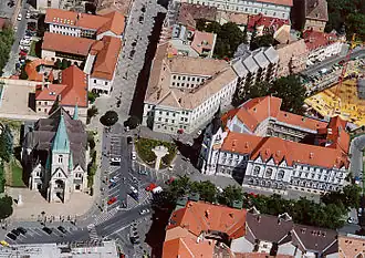 The city centre