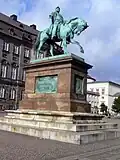 King Frederik VII on Christiansborg Palace Square