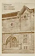 The front entrance as built in 1904.