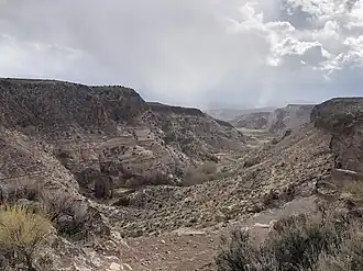 Canyon landscape
