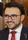 Kevin López Oliva Secretary of Social Communication of the Presidency Spokesperson
