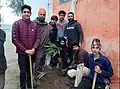 Nitin kumar sharma with friends