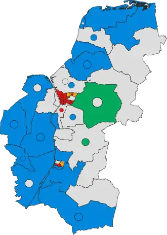2023 results map