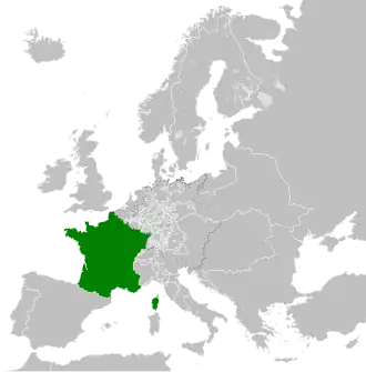 Kingdom of France in September 1791 – September 1792