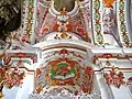 Details of the ceiling paintings