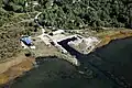 Koguva harbour (aerial view)