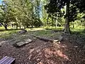 Remains of a rest area for WWII Japanese pilots during training incluidng Kamikaze