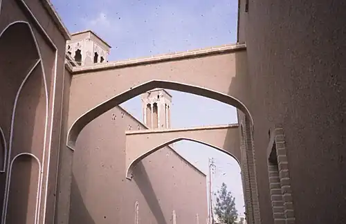 A kuche (alley) located to the east of the Āmeri House.
