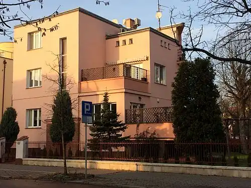 View from Ossoliński Alley