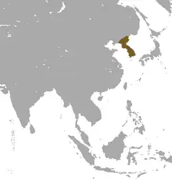 Map of range