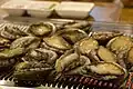 Grilled abalone