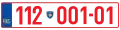 Emergency service plates
