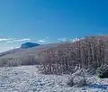 Kozjak from the north in winter