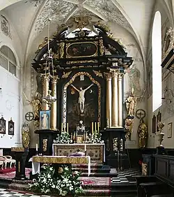 Main altar Church of the Holy Cross, Kraków