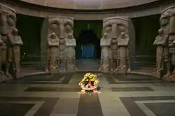 Masks of Fate, by Franz Metzner, crypt of the Völkerschlachtdenkmal.