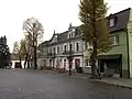 Houses on the square