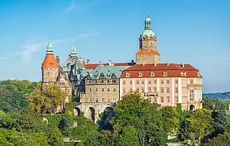 Image 13Ksiaz, Silesia, Poland (from Portal:Architecture/Castle images)