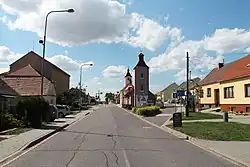 Centre of Kuchařovice