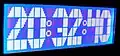 LCD Smartie running the BigNum plugin on a 20x4 Parallel LCD